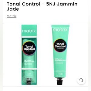 Matrix Tonal Control Hair Color Gel - Tonal Control - 5NJ Jammin Jade